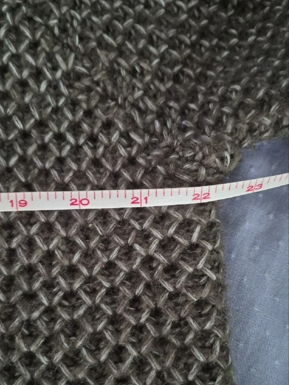 Zenana Cozy Olive Turtleneck Chunky Knit Sweater Womens S Oversize Boxy Cropped